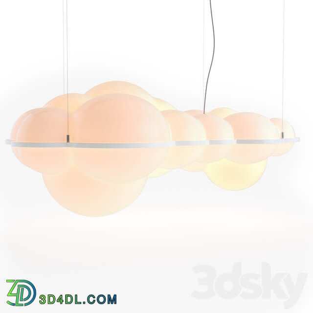 London sky Pendant light 3D Models