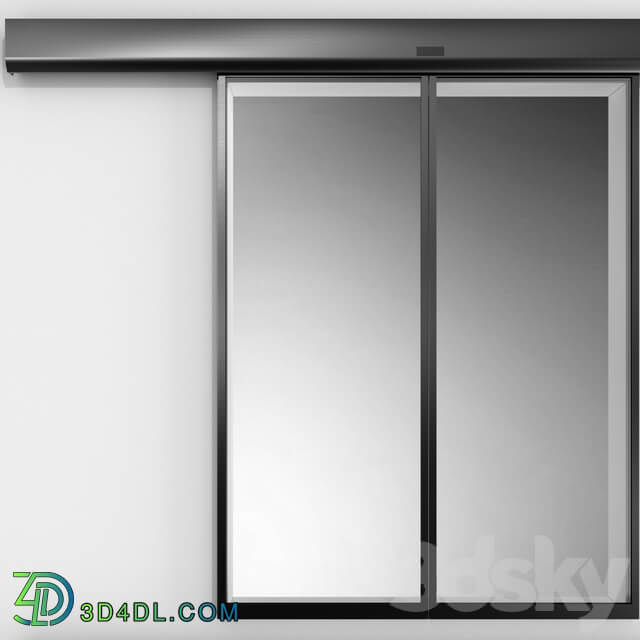 Automatic Sliding Metal Glass Doors