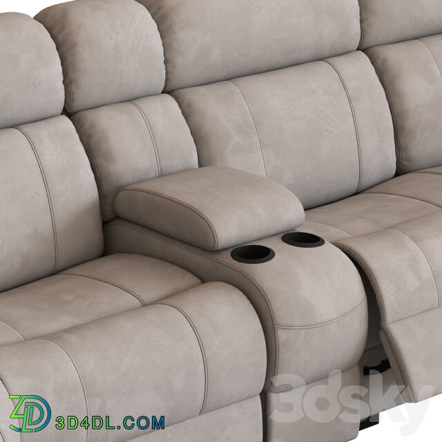 Modular Sofa with Foot lift