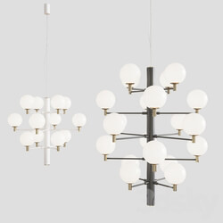 Chandelier Copernico Ideal Lux SP12 SP20 