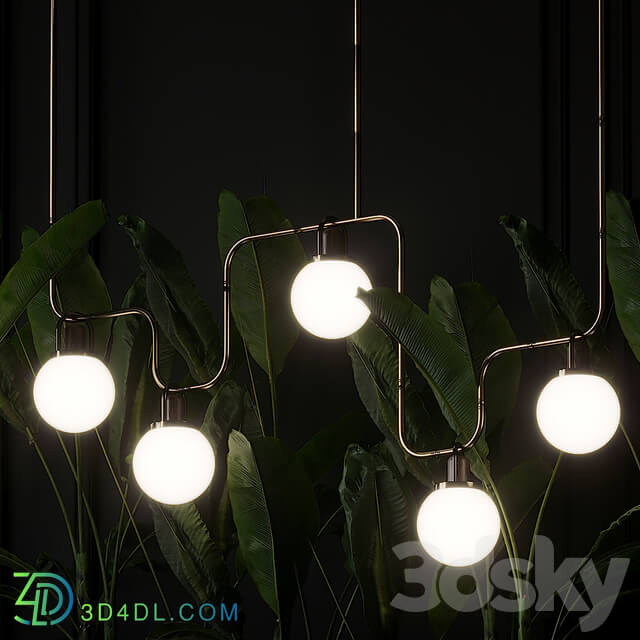 ESCALANTE 5 by Allied Maker Pendant light 3D Models