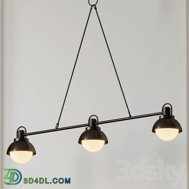 ARC ISLAND by Allied Maker Pendant light 3D Models