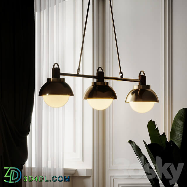 ARC ISLAND by Allied Maker Pendant light 3D Models