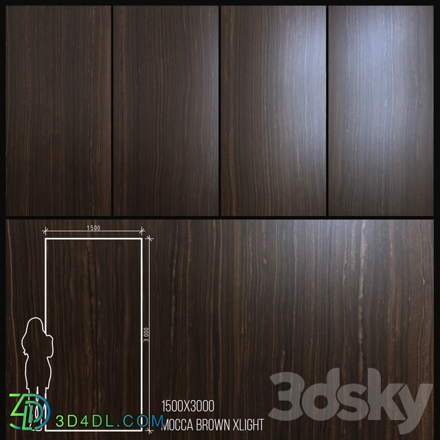 Ceramic Tile Urbatek Porcelanosa Xlight Mocca Brown 1500x3000