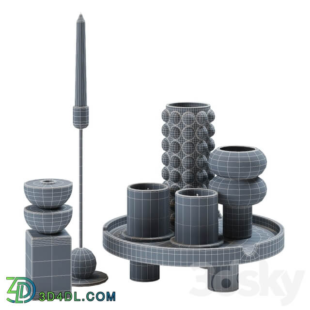 Decorative set Декоративный набор 3D Models