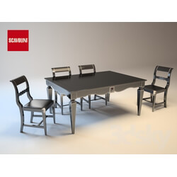 Table Chair Scavolini Baltimora 