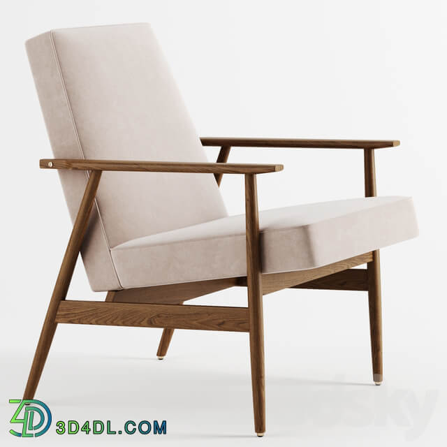 H. Lis Fox Easy Chair by Rose Gray