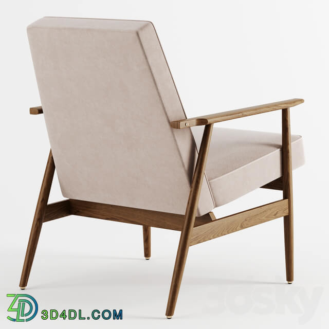 H. Lis Fox Easy Chair by Rose Gray