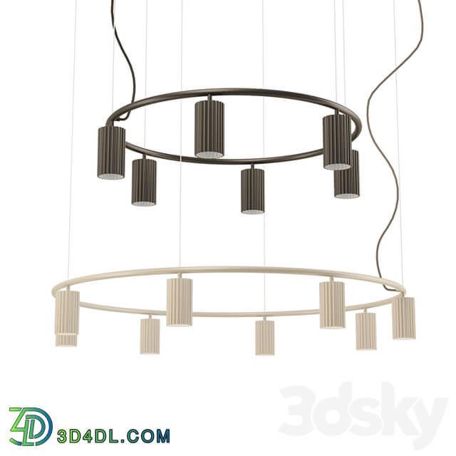 Donna Circle Pholc Pendant light 3D Models