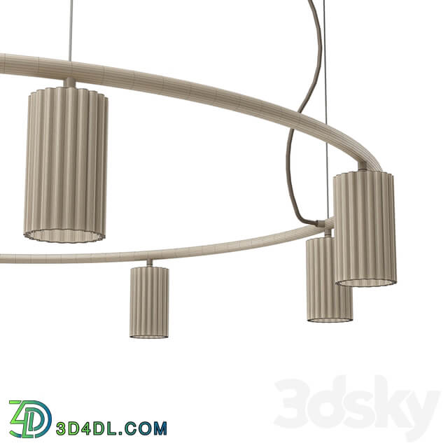 Donna Circle Pholc Pendant light 3D Models