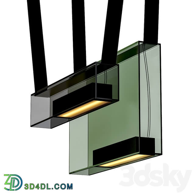 milan Pendant light 3D Models