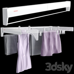 Bathroom accessories Clothes Dryer Leifheit Telegant 81 Protect Plus 