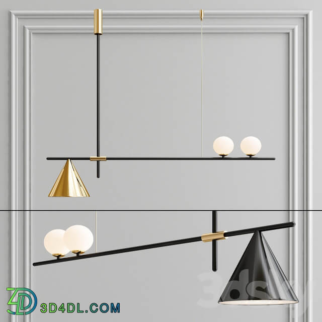 Odds Pendant light 3D Models