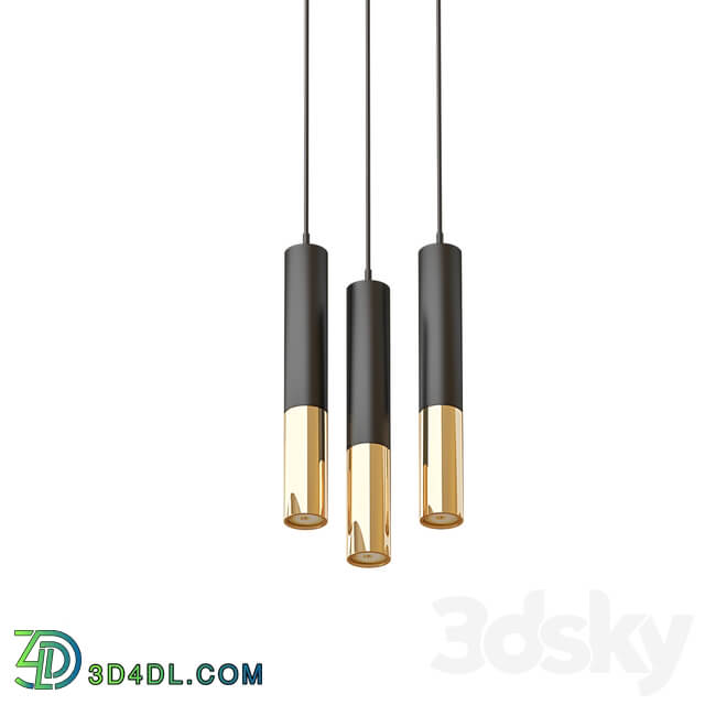 Modern Style Lighting Set 3 Lampatron Delightfull Lee broom Pendant light 3D Models