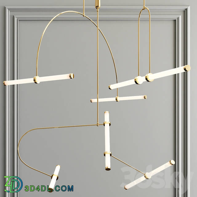 Tube 1.2 Naama Hofman Collection Pendant light 3D Models