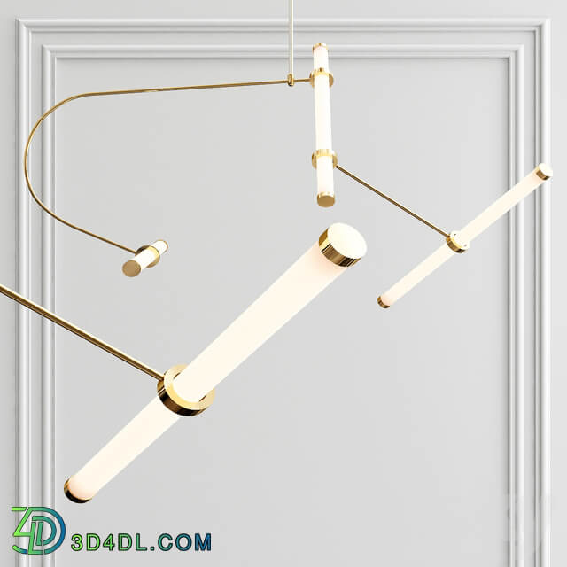 Tube 1.2 Naama Hofman Collection Pendant light 3D Models