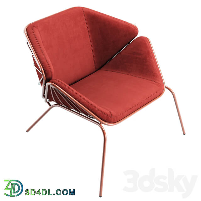 Skin Lounge armchair