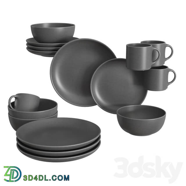 Mason 16 Piece Dinnerware Set