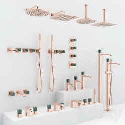 Faucet A set of faucets from the Lorena collection by Cristina Rubinetterie 