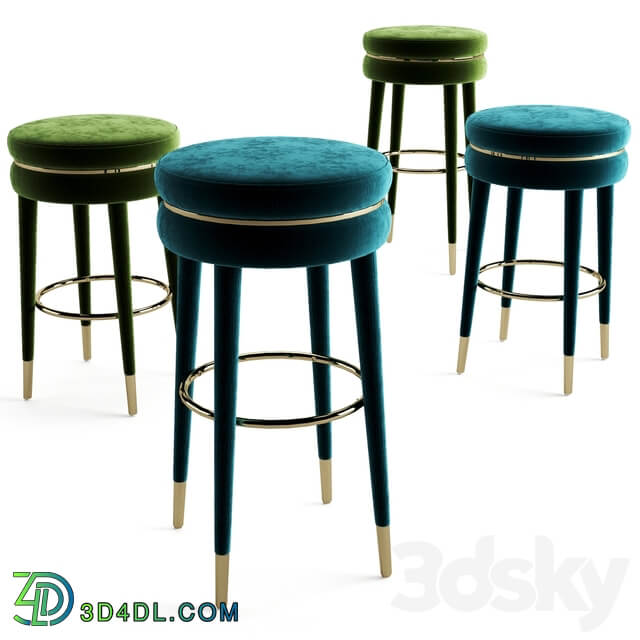 Eichholtz Bar And Counter Stool Parisian