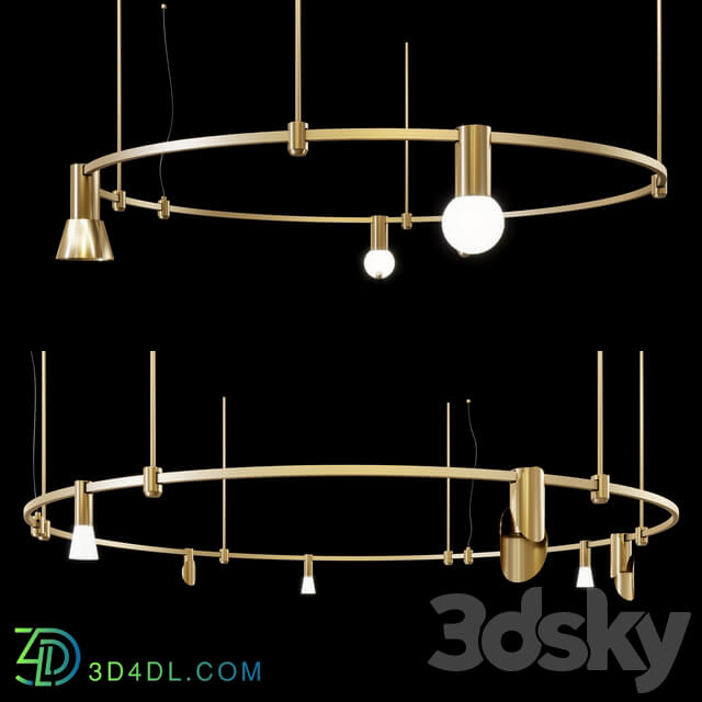 Auroom Capsule Collection Pendant light 3D Models