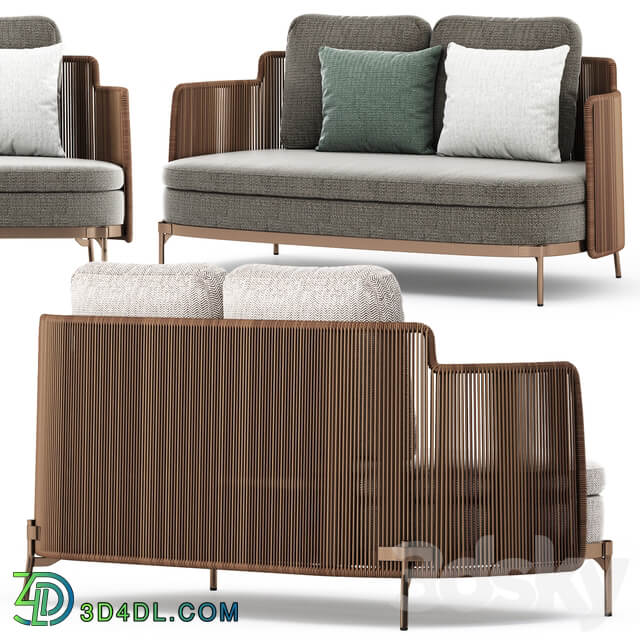 TAPE CORD OUTDOOR Garden sofa by Minotti