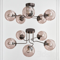 F promo modestus Ceiling lamp 3D Models 