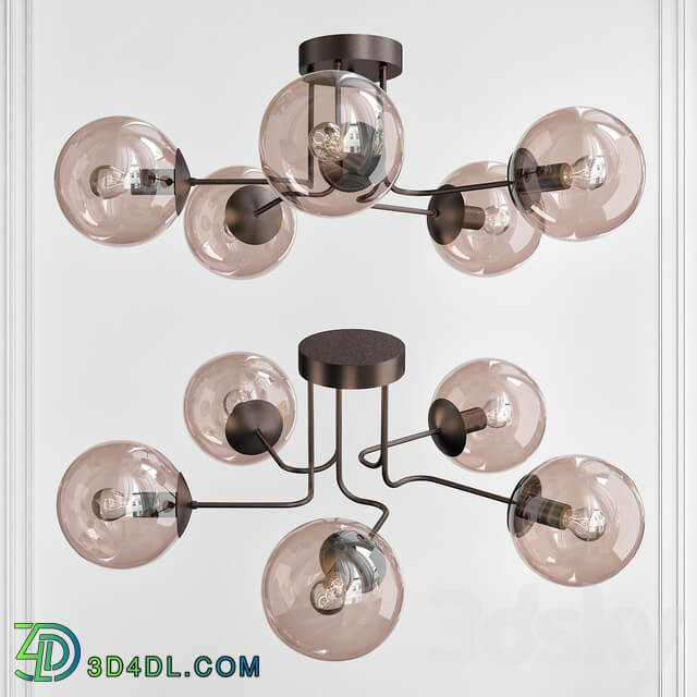 F promo modestus Ceiling lamp 3D Models