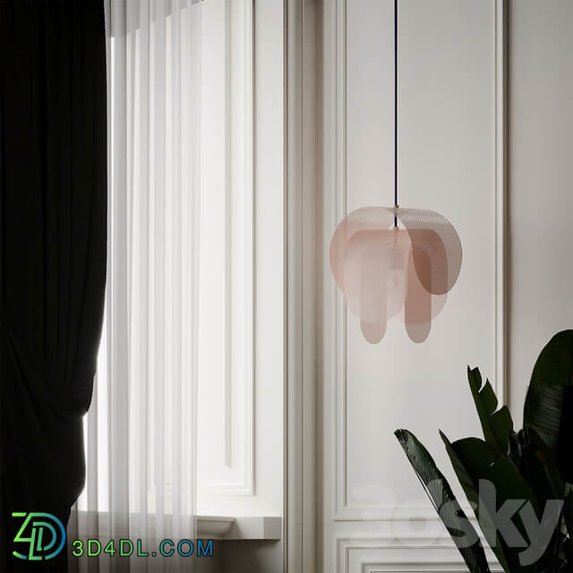 Superpose Pendant Lamp by Frederik Kurzweg Pendant light 3D Models