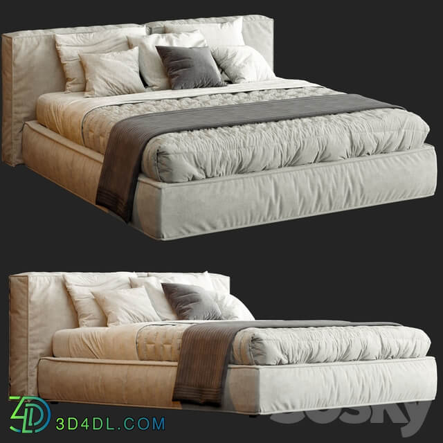 Bed Ditre Italia Flann Bed