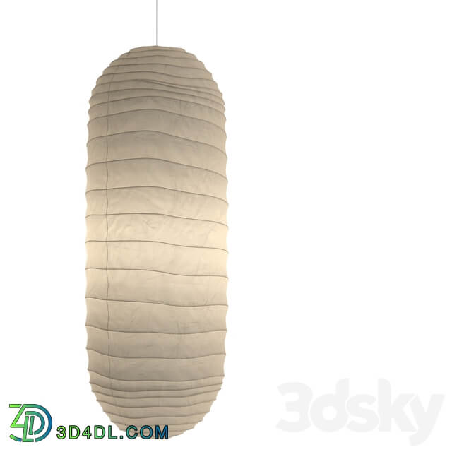 Akari Paper Japan Lantern Collection Isamu Noguchi Pendant light 3D Models