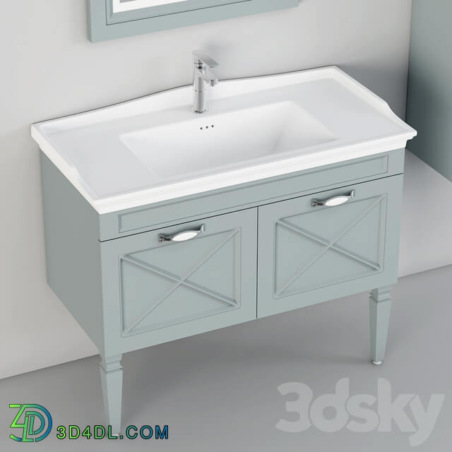 Modern Bathroom Cabinet No. 064