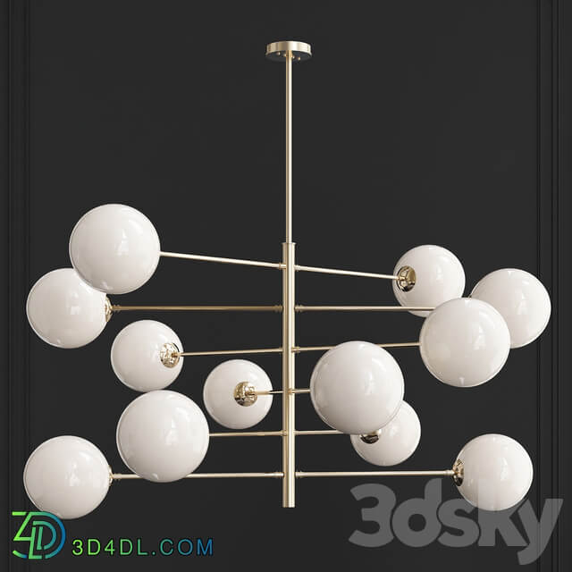 Chandelier Tortora Eichholtz Pendant light 3D Models