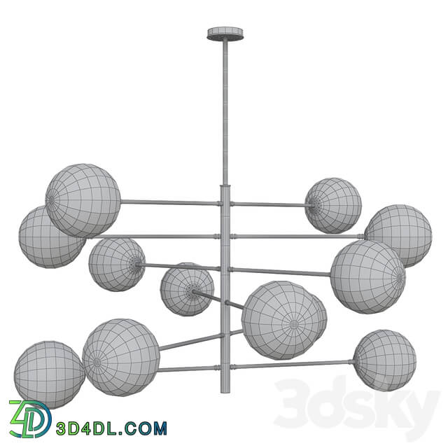 Chandelier Tortora Eichholtz Pendant light 3D Models