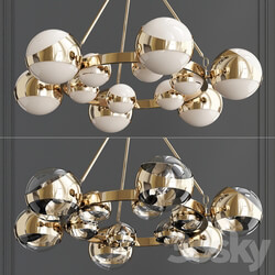 Eichholtz CHANDELIER PIAZETTA Pendant light 3D Models 