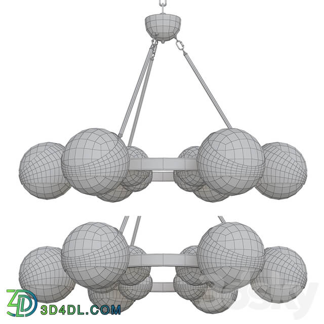 Eichholtz CHANDELIER PIAZETTA Pendant light 3D Models