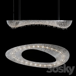 Chandelier Manooi Artica 1600х600х210 Pendant light 3D Models 