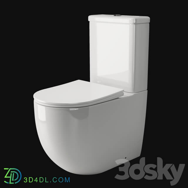 Ceramica Nova Mia CN1801 floor mounted toilet