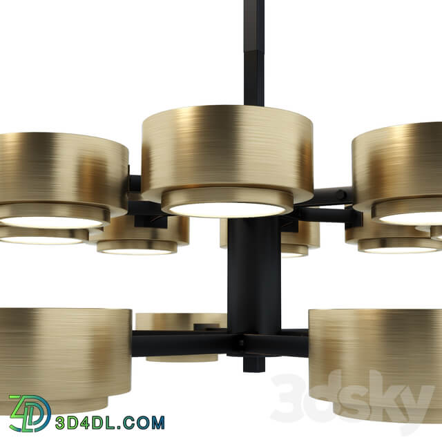 Chandelier Jalen Two Tier Chandelier Pendant light 3D Models