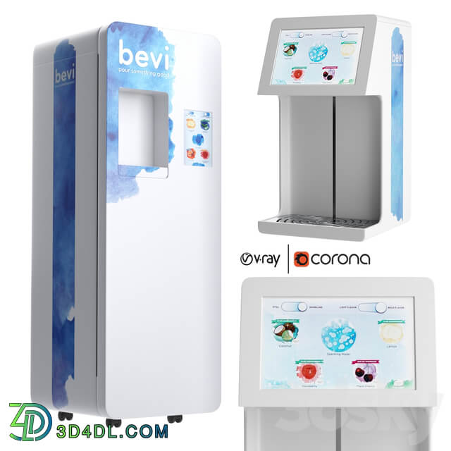 Countertop and Standup Bevi Fresh Water Dispenser