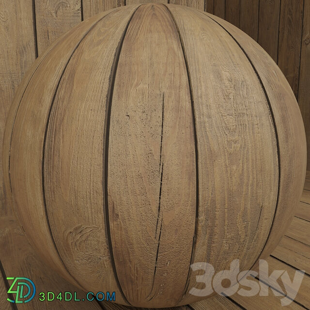 Wood plank material seamless set 91