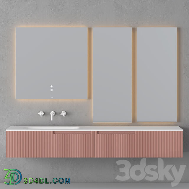 Modern Bathroom Cabinet No. 073 Fiora Snergy Serie