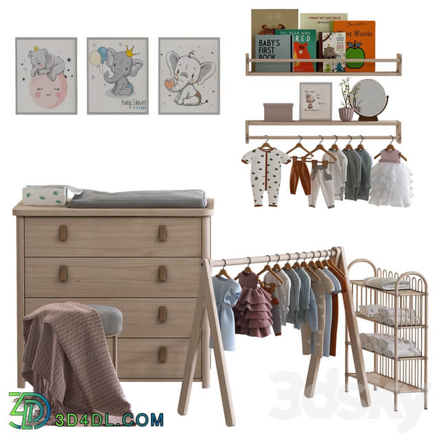 Miscellaneous Childrens furniture clothes and accessories