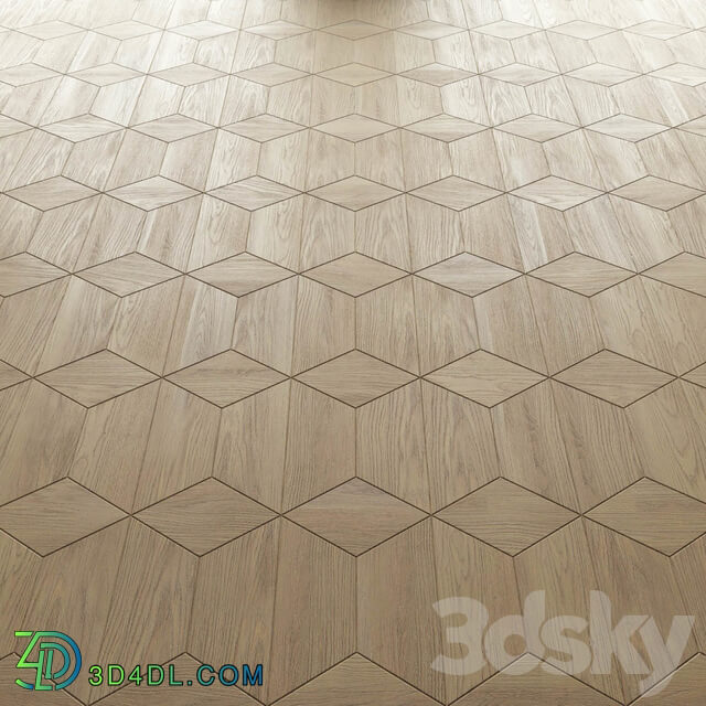 Wood tile from Finex Arezzo DIAMONDUV OIL