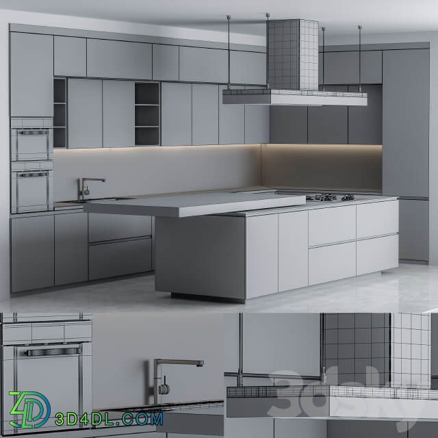 Kitchen Kitchen Poliform Black L