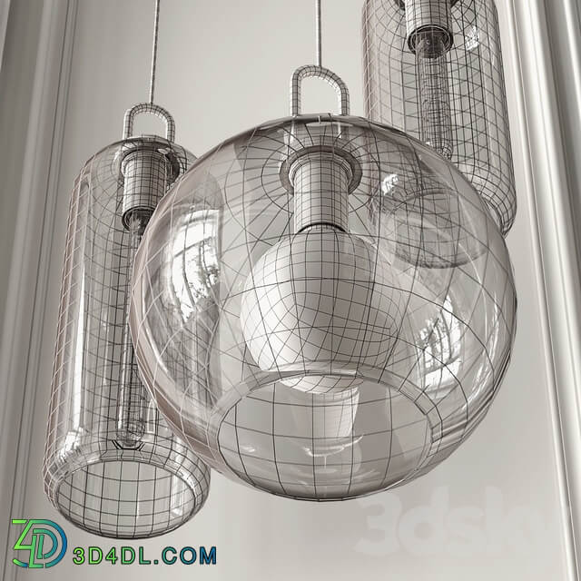 Lampatron gauss Pendant light 3D Models