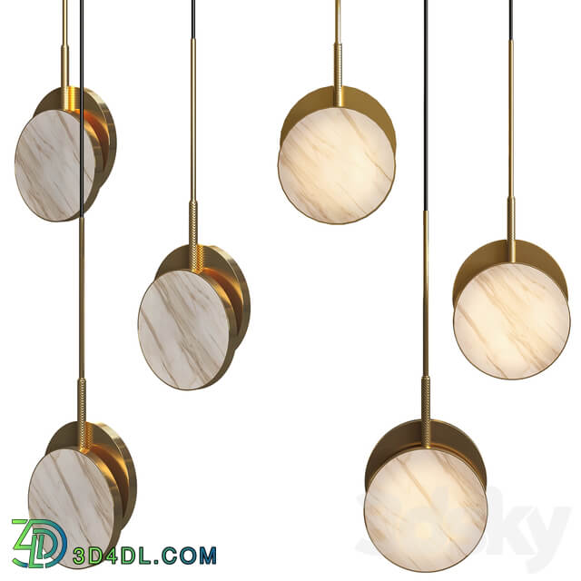 Ceiling lamps FRATO Dinant Pendant light 3D Models