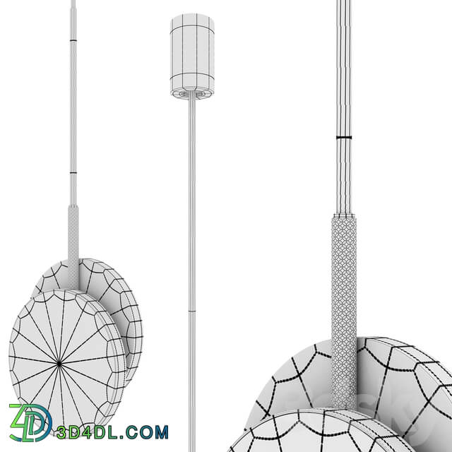 Ceiling lamps FRATO Dinant Pendant light 3D Models