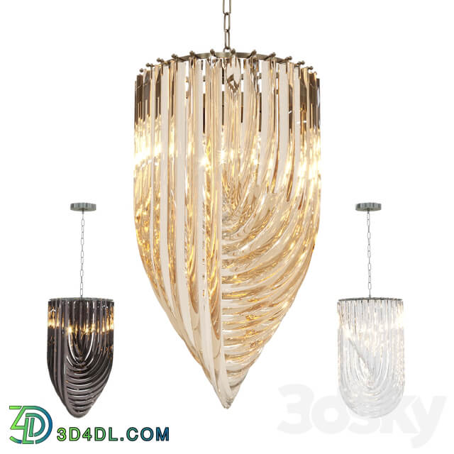 Pendant lamp Murano Eichholtz Pendant light 3D Models