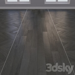 Parquet board Kraft Oak layout Christmas tree chevron and linear 3 